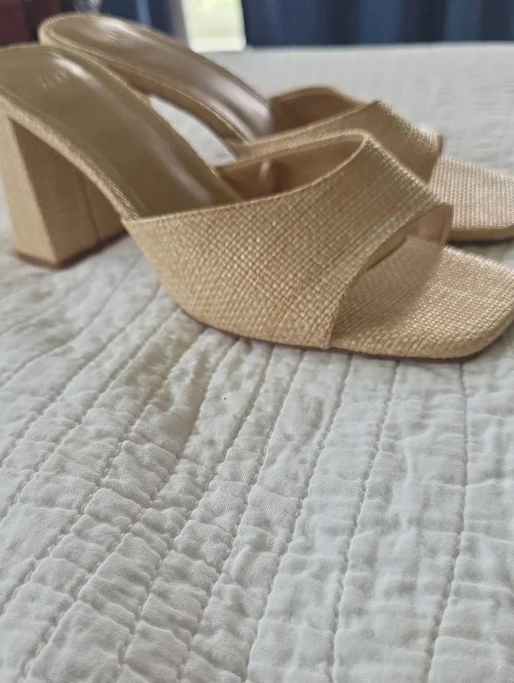 Straw Sandals Size 38